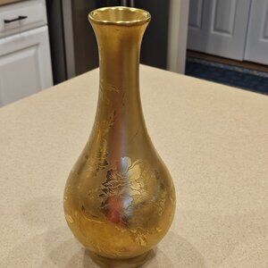 JAY STRONGWATER CHRYSANTHEMUM DARJEELING FLOWER CERAMIC VASE OBJET CENTERPIECE